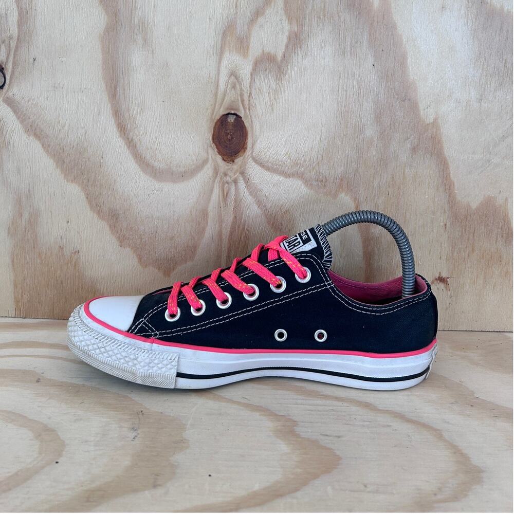 Converse All Star - CT Low Top - Sneakers - Black/Pink - Women's - 7.5 - 564346F - Picture 4 of 9